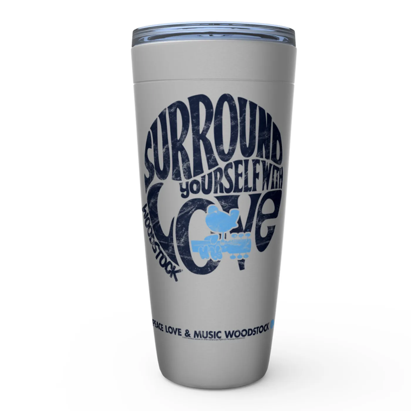 Woodstock Viking Tumbler | Surround Yourself With Love Distressed Woodstock Tumbler