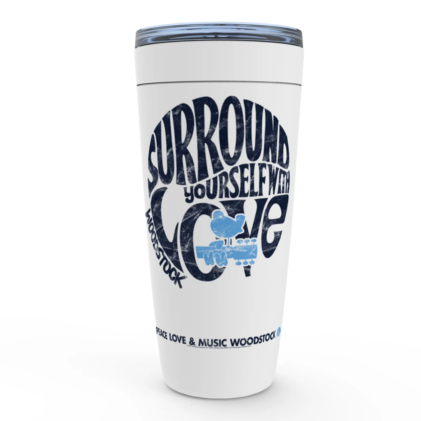 Woodstock Viking Tumbler | Surround Yourself With Love Distressed Woodstock Tumbler