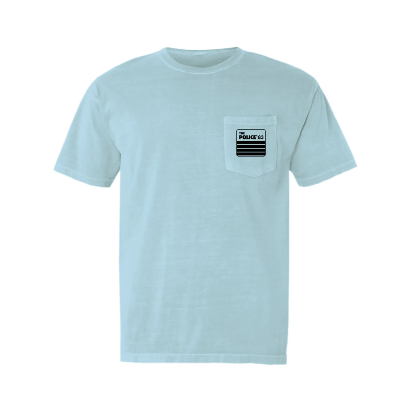 The Police T-Shirt | The Police 1983 Concert Tour (Merchbar Exclusive) The Police Pocket T-shirt