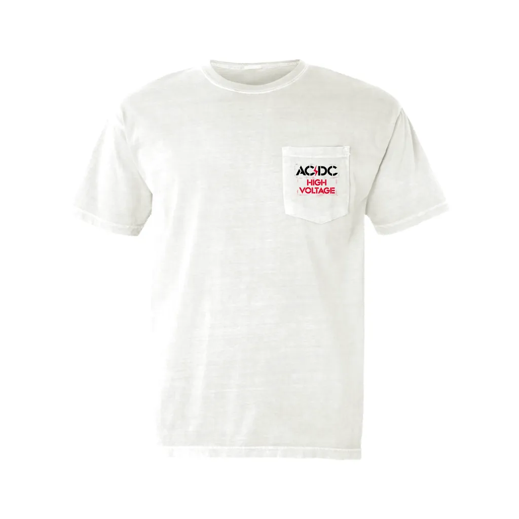 T-Shirt | High Voltage Spray Paint Design (Equineop Exclusive) Pocket T-shirt