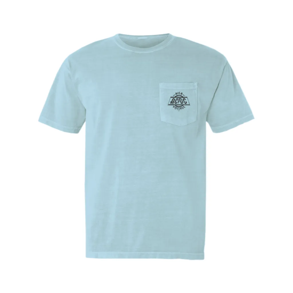 T-Shirt | High Voltage Logo Distressed (Equineop Exclusive) Pocket T-shirt