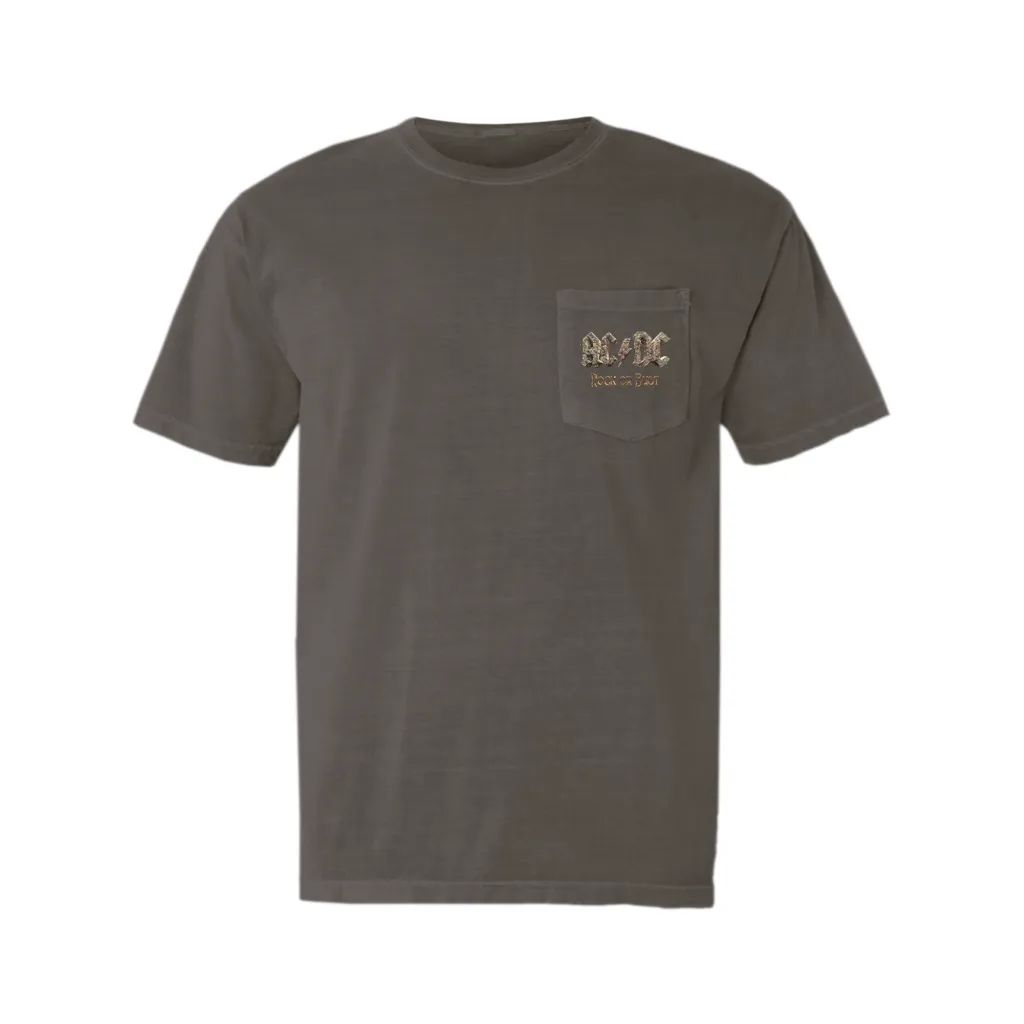 T-Shirt | Rock Or Bust Logo Pocket T-shirt