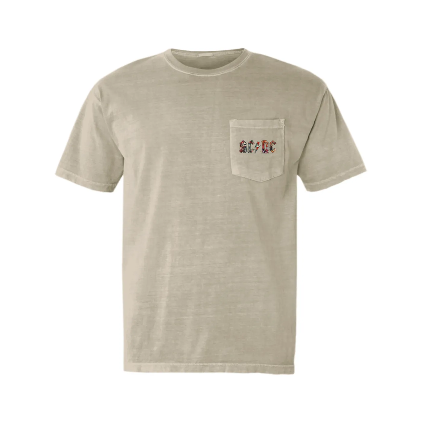 AC/DC T-Shirt | Industrial Logo (Merchbar Exclusive) ACDC Pocket T-shirt