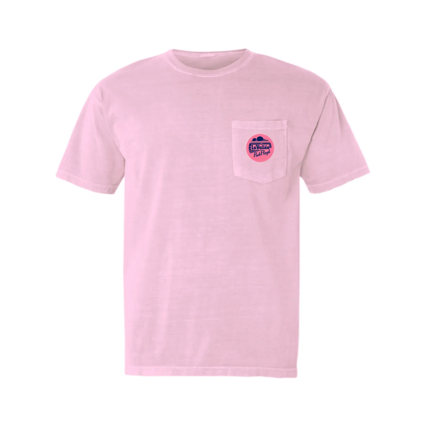 Pink Floyd T-Shirt | La Vallee Logo (Merchbar Exclusive) Pink Floyd Pocket T-shirt