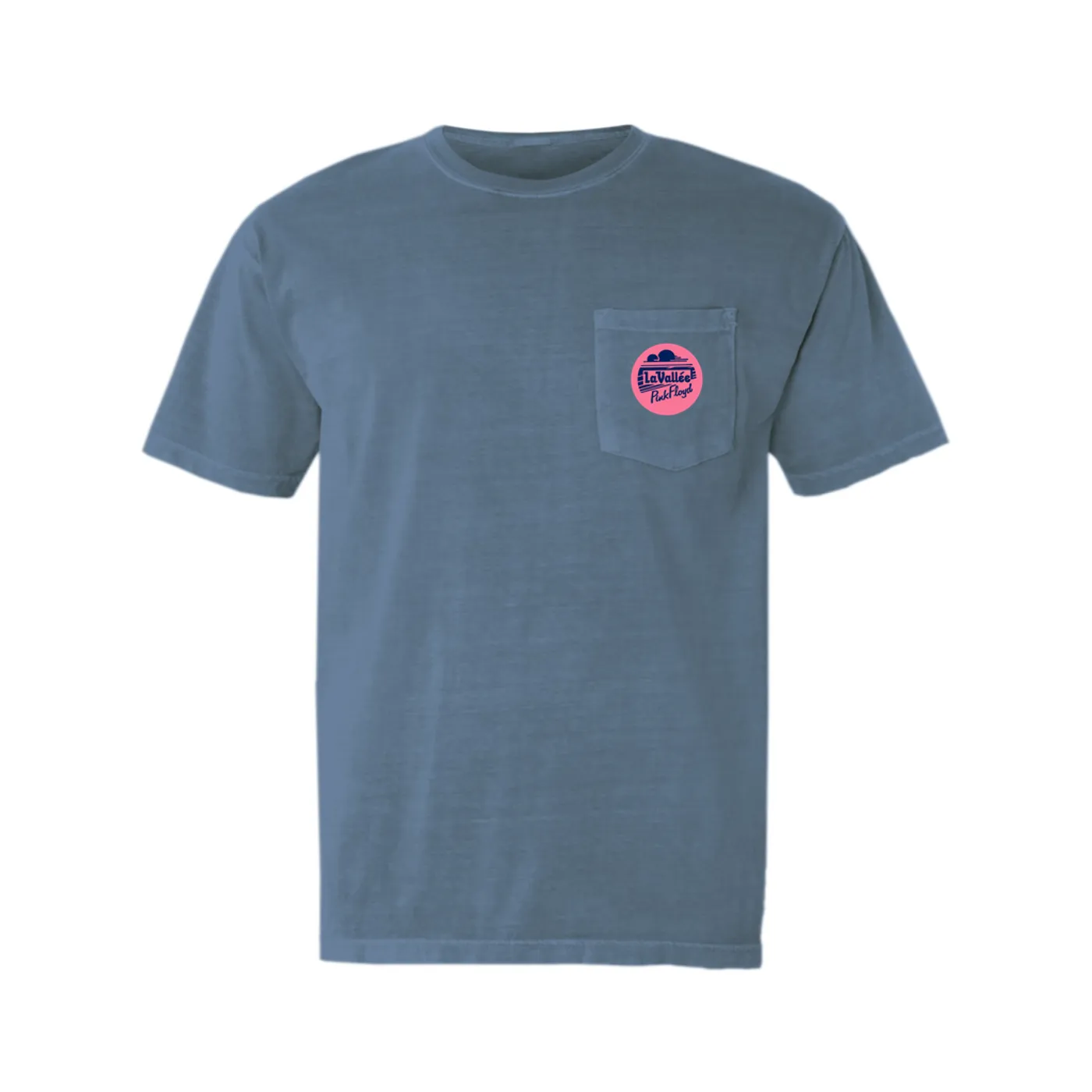 Pink Floyd T-Shirt | La Vallee Logo (Merchbar Exclusive) Pink Floyd Pocket T-shirt