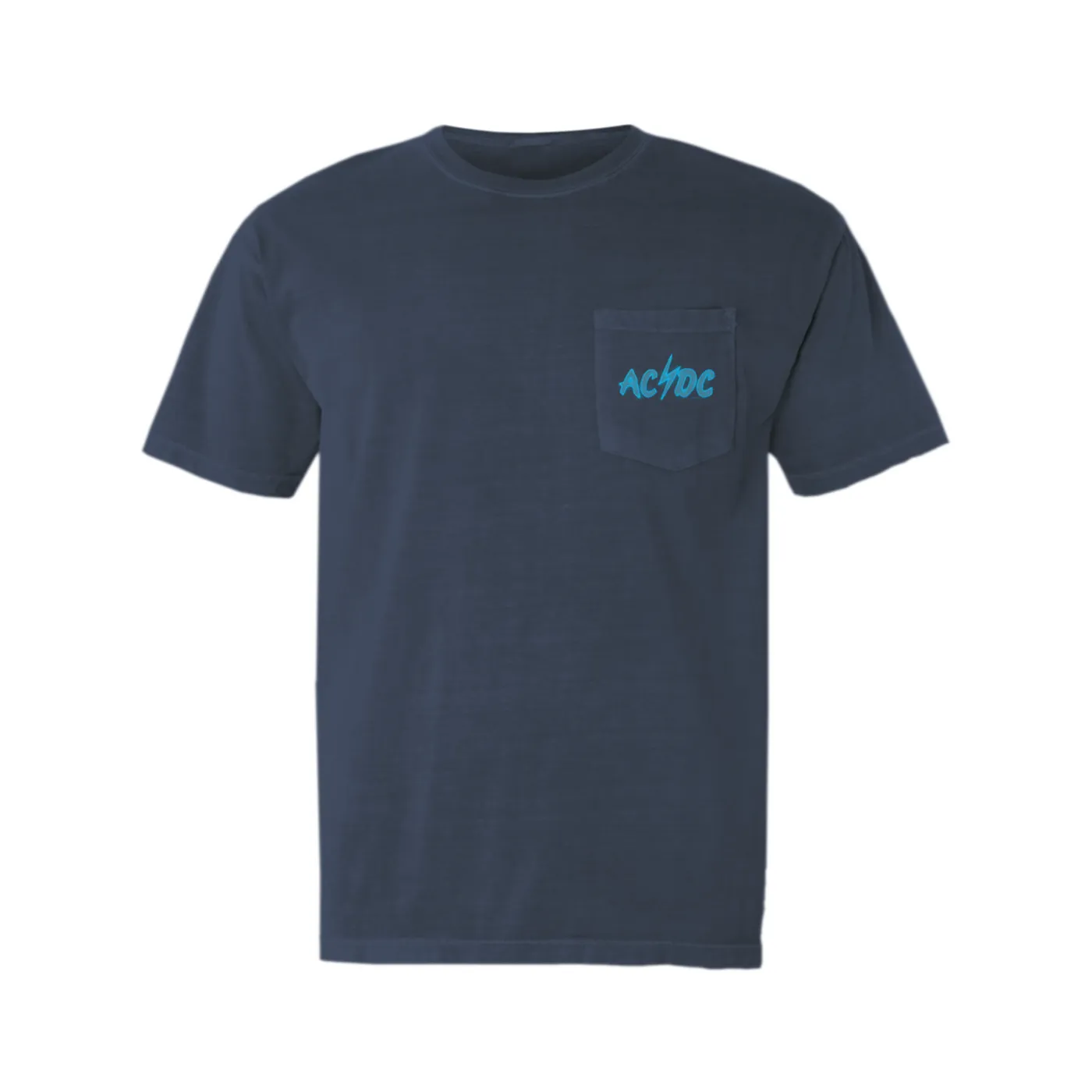 ACDC T-Shirt | AC/DC Electric Logo (Merchbar Exclusive) ACDC Pocket T-shirt