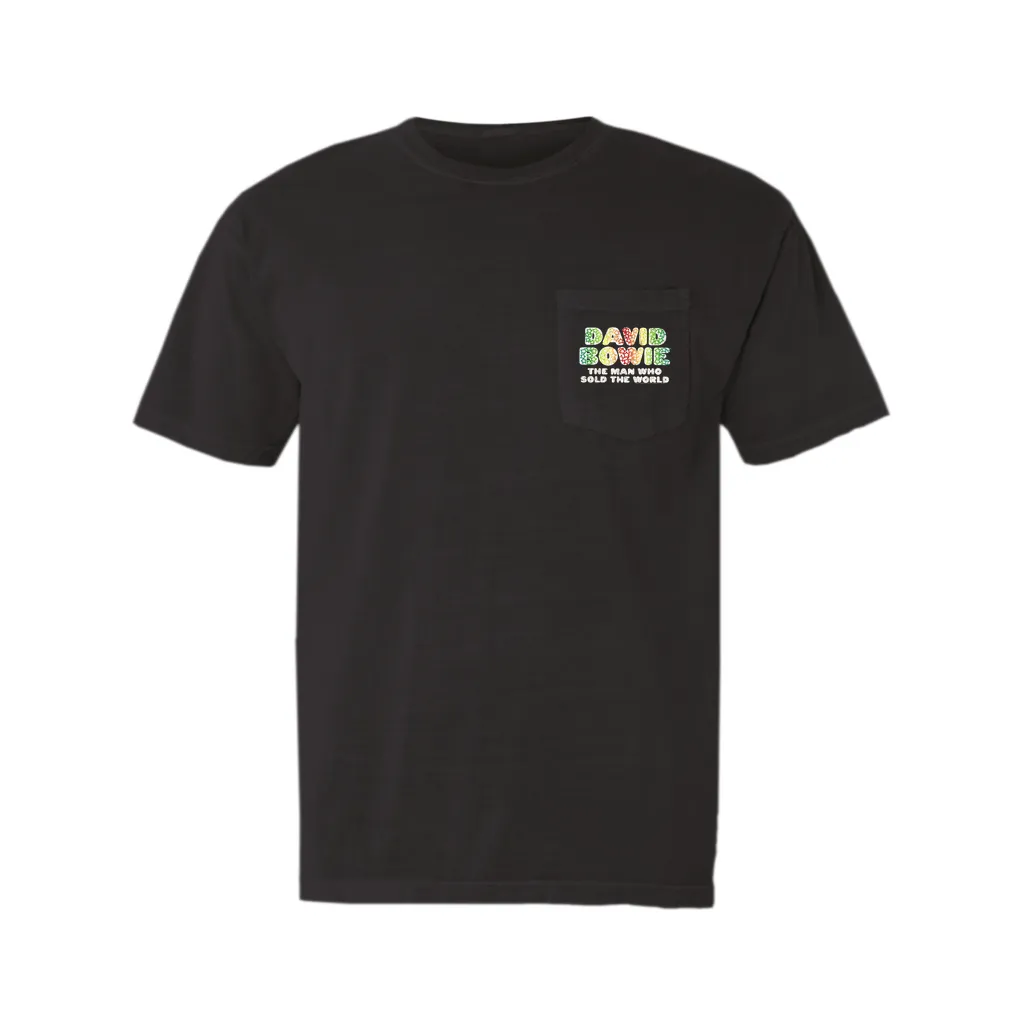 T-Shirt | Rainbow Funky The Man Who Sold The World Logo Distressed (Equineop Exclusive) Pocket T-shirt