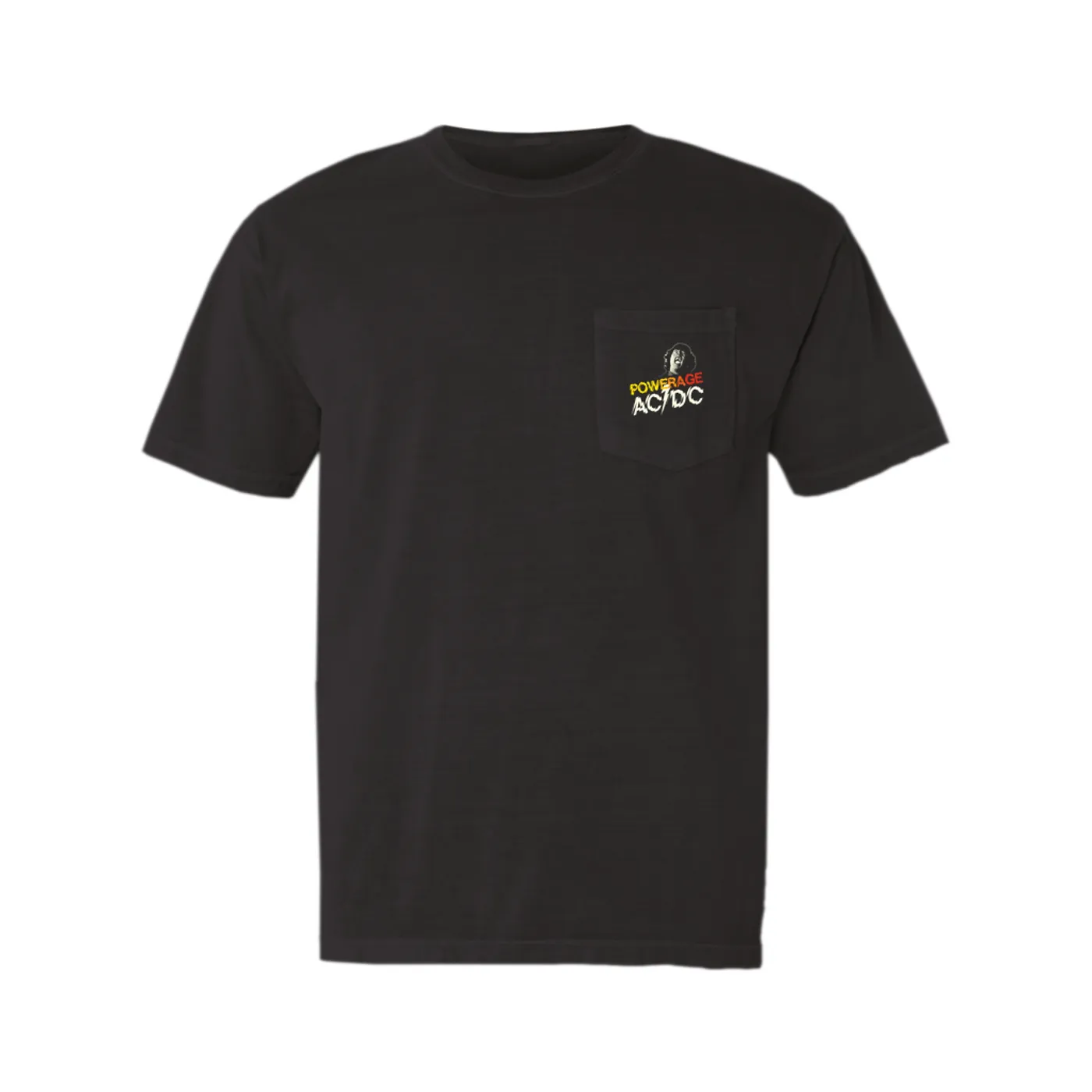 AC/DC T-Shirt | Powerage Logo ACDC Pocket T-shirt