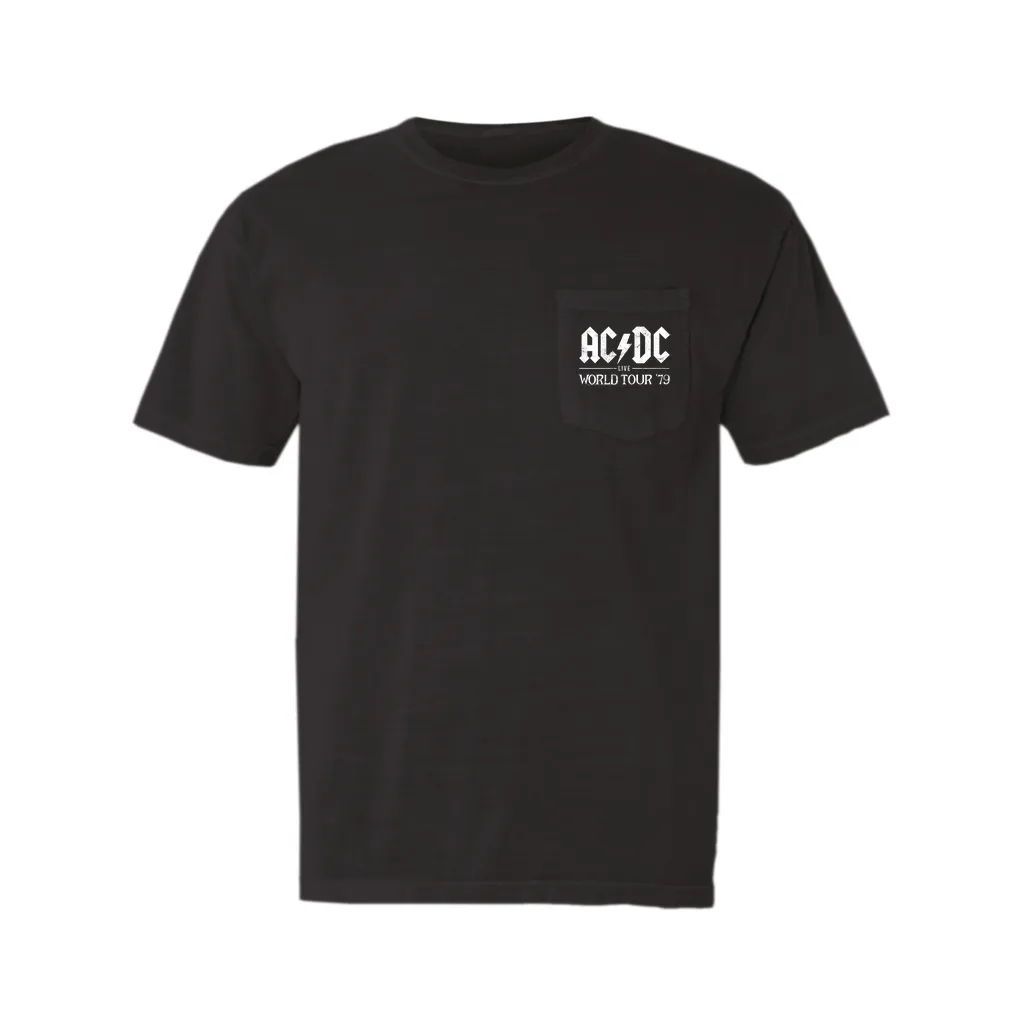 T-Shirt | Live In Concert 1979 Distressed Pocket T-shirt