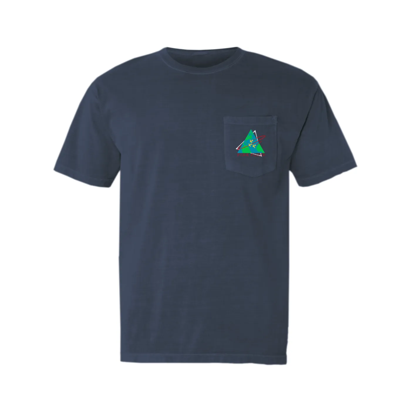 Pink Floyd T-Shirt | Learning To Fly Concert Logo Pink Floyd Pocket T-shirt