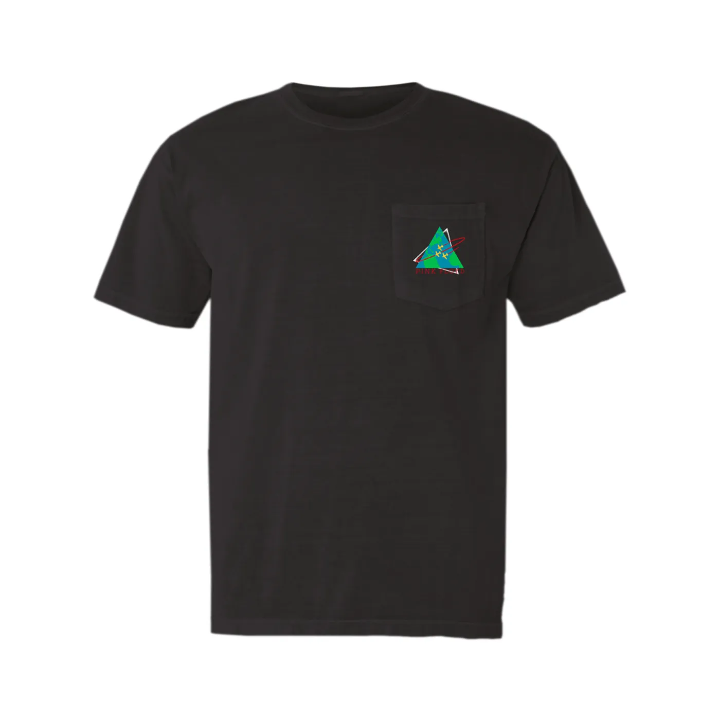 Pink Floyd T-Shirt | Learning To Fly Concert Logo Pink Floyd Pocket T-shirt