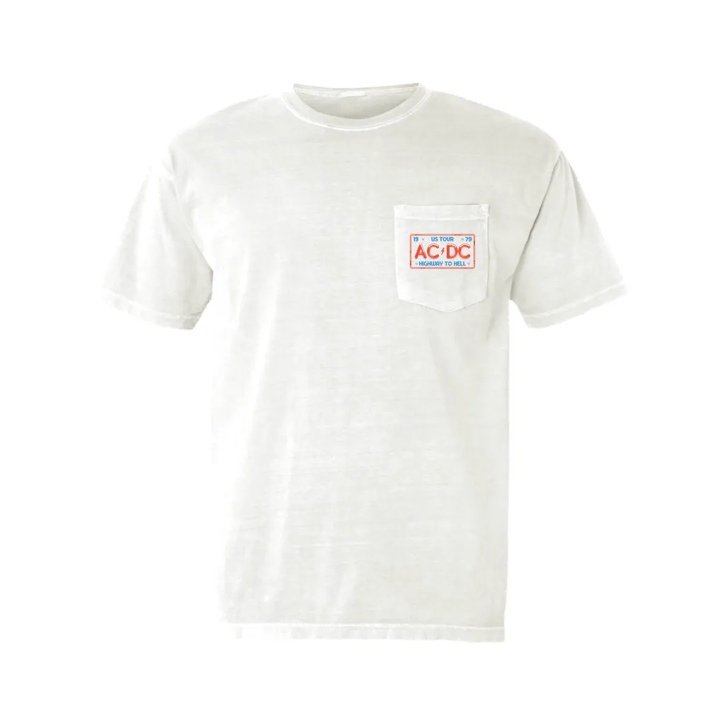 T-Shirt | Highway To Hell License Plate US Tour (Equineop Exclusive) Pocket T-shirt