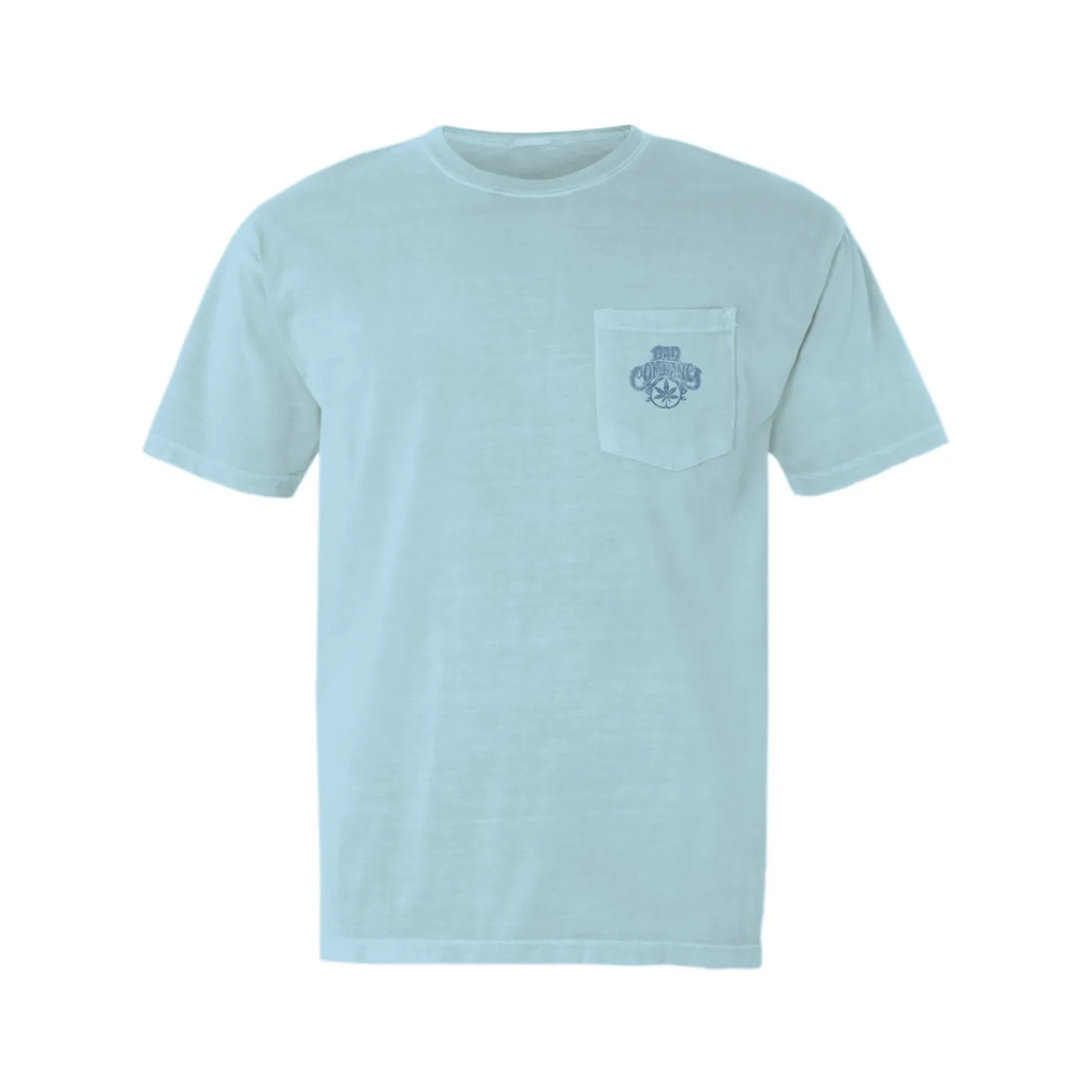 Bad Company T-Shirt | Early Smoke Logo Distressed Bad Company Pocket T-shirt