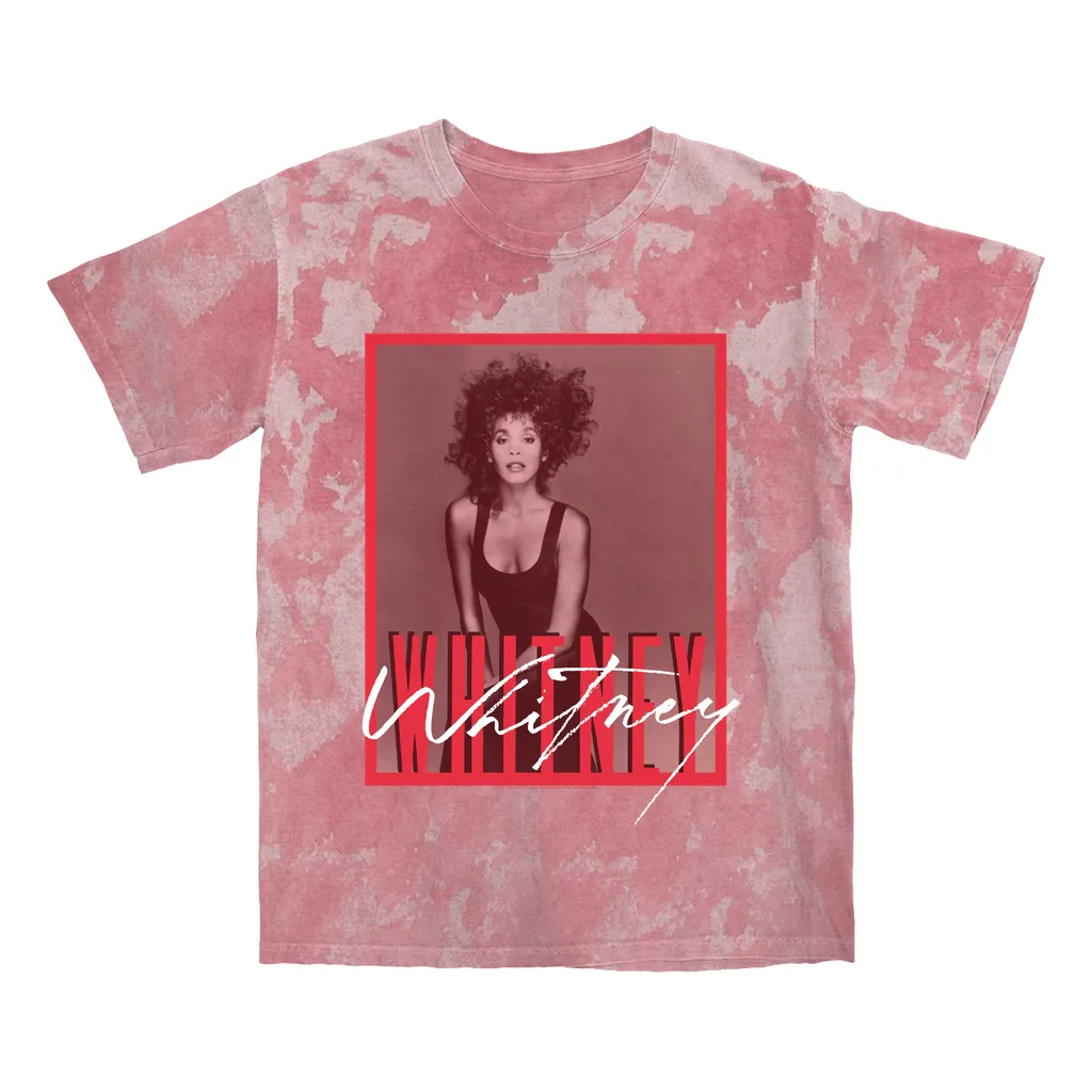 T-shirt | Whitney Red Tone Photo Design Color Blast Shirt