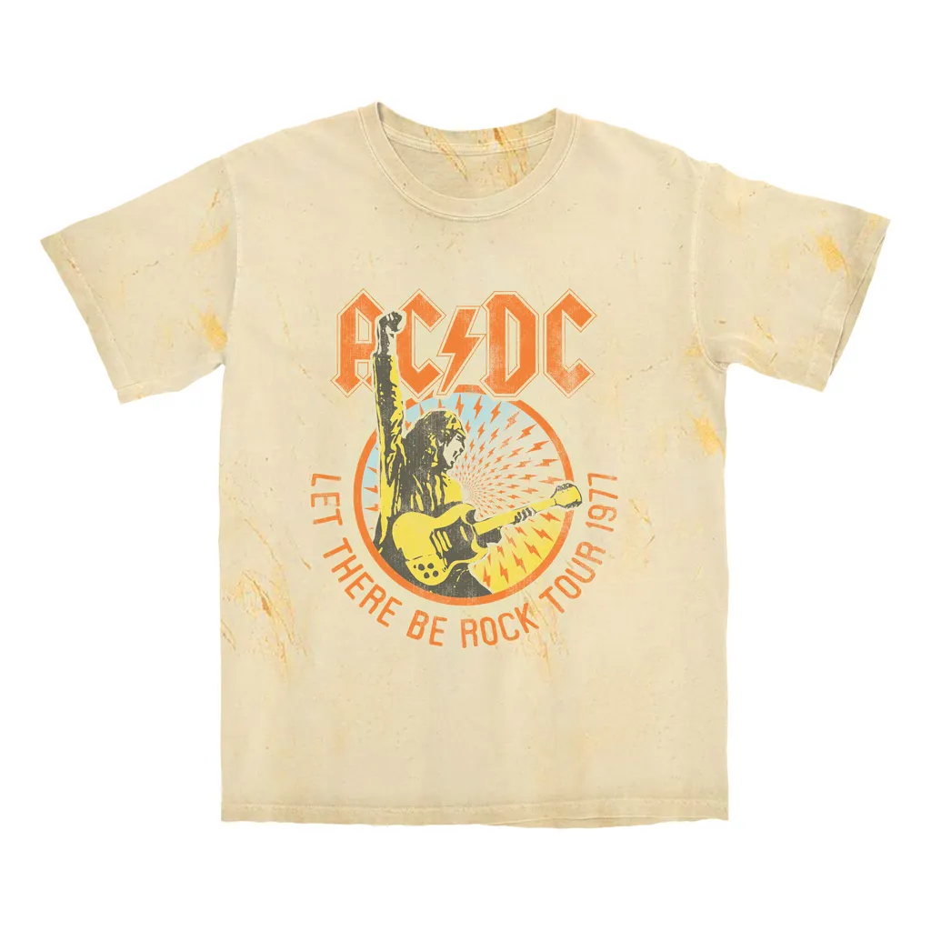 T-shirt | Let There Be Rock Tour 1977 Color Blast Shirt
