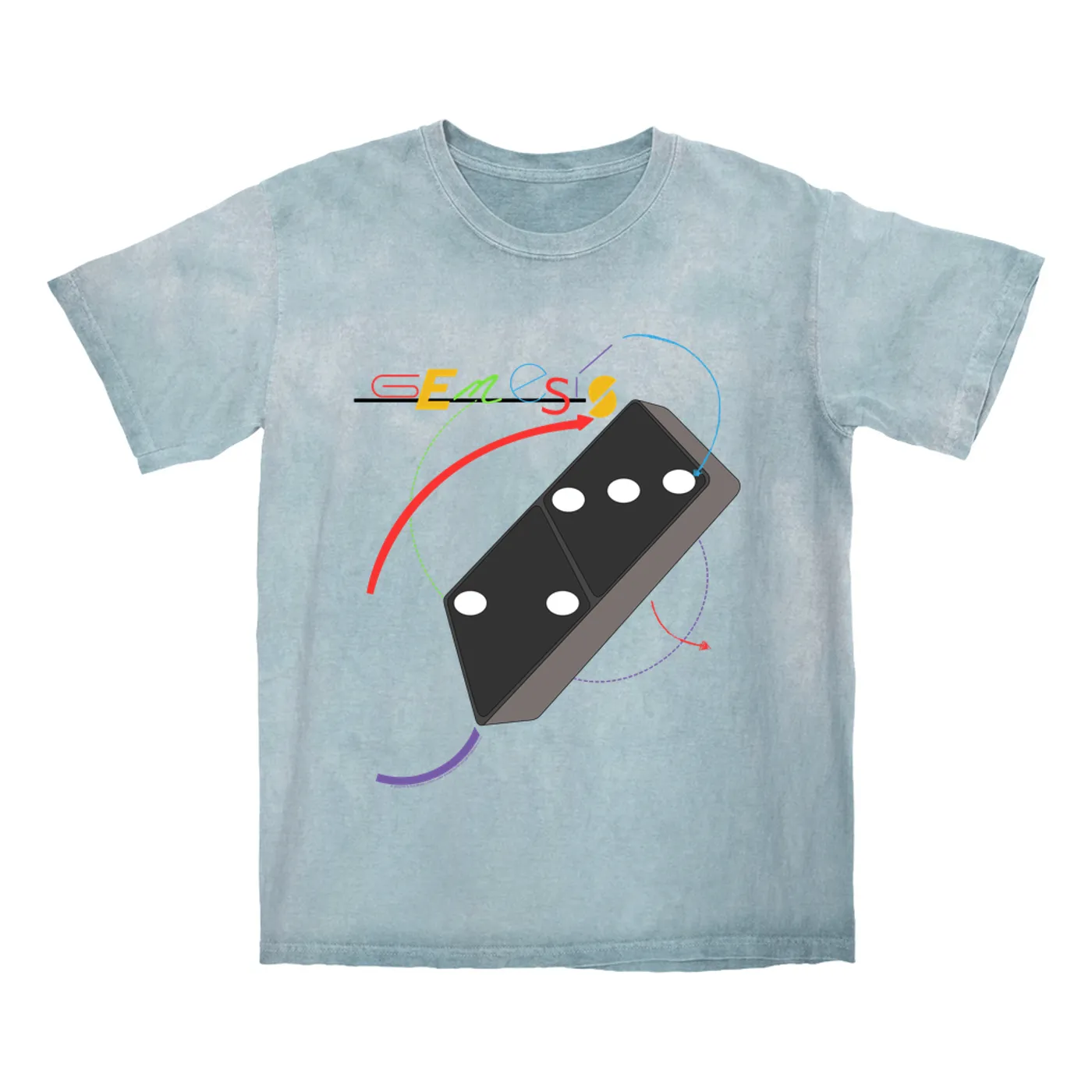 Genesis T-shirt | Domino Design Genesis Color Blast Shirt