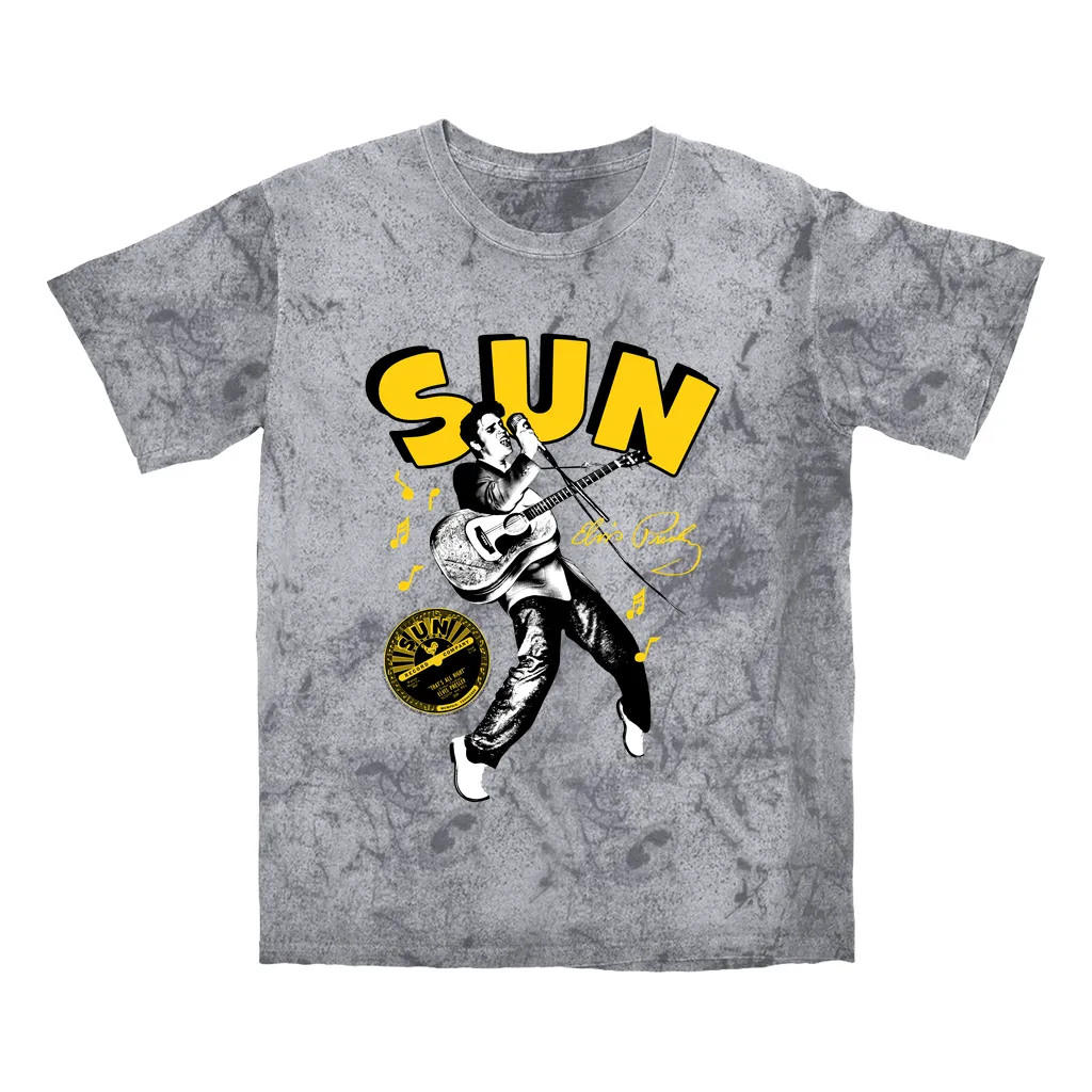 Sun Records T-shirt | That's All Right Iconic Dance Move Sun Records Color Blast Shirt