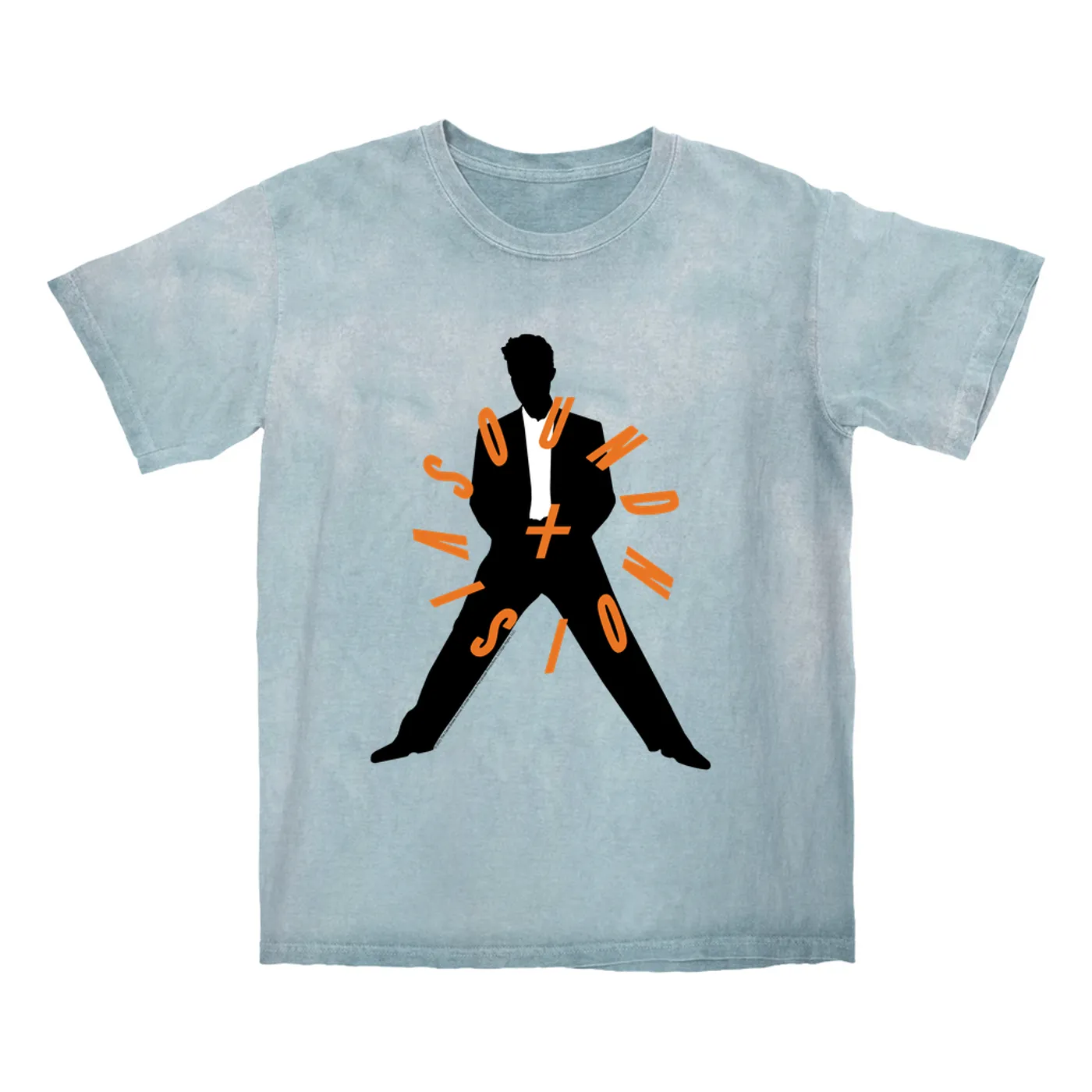 David Bowie T-shirt | Orange Sound Vision Image David Bowie Color Blast Shirt