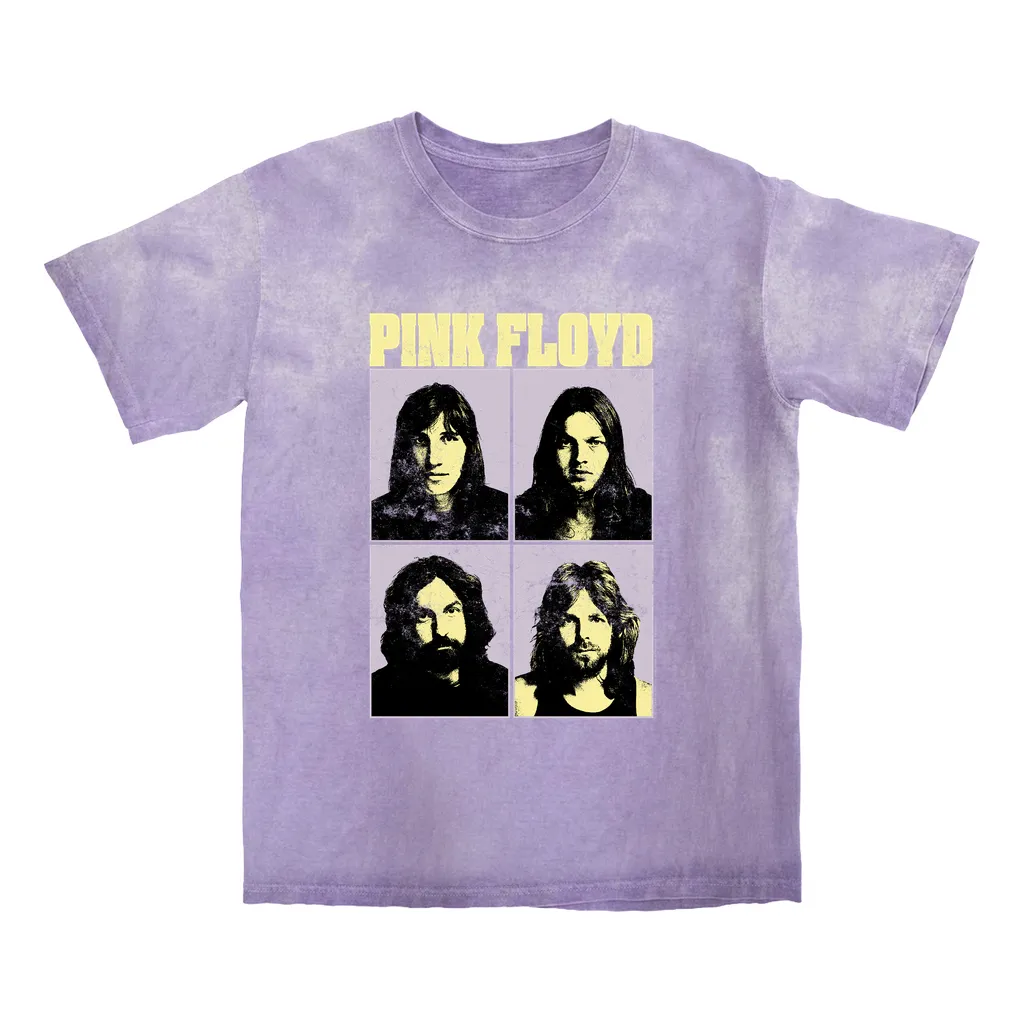 T-shirt | Meddle Group Photo Pastel Image Distressed (Equineop Exclusive) Color Blast Shirt