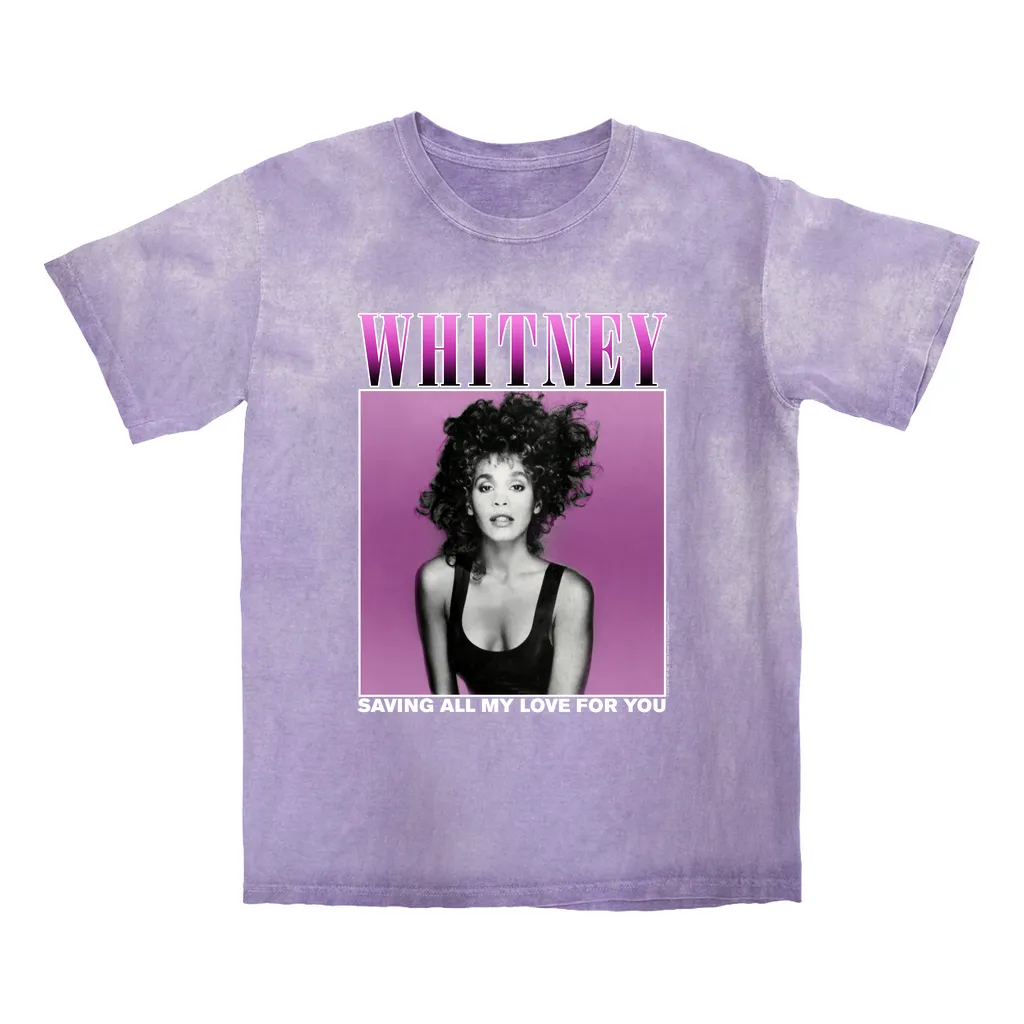 T-shirt | Saving All My Love For You Ombre Purple Design (Equineop Exclusive) Color Blast Shirt