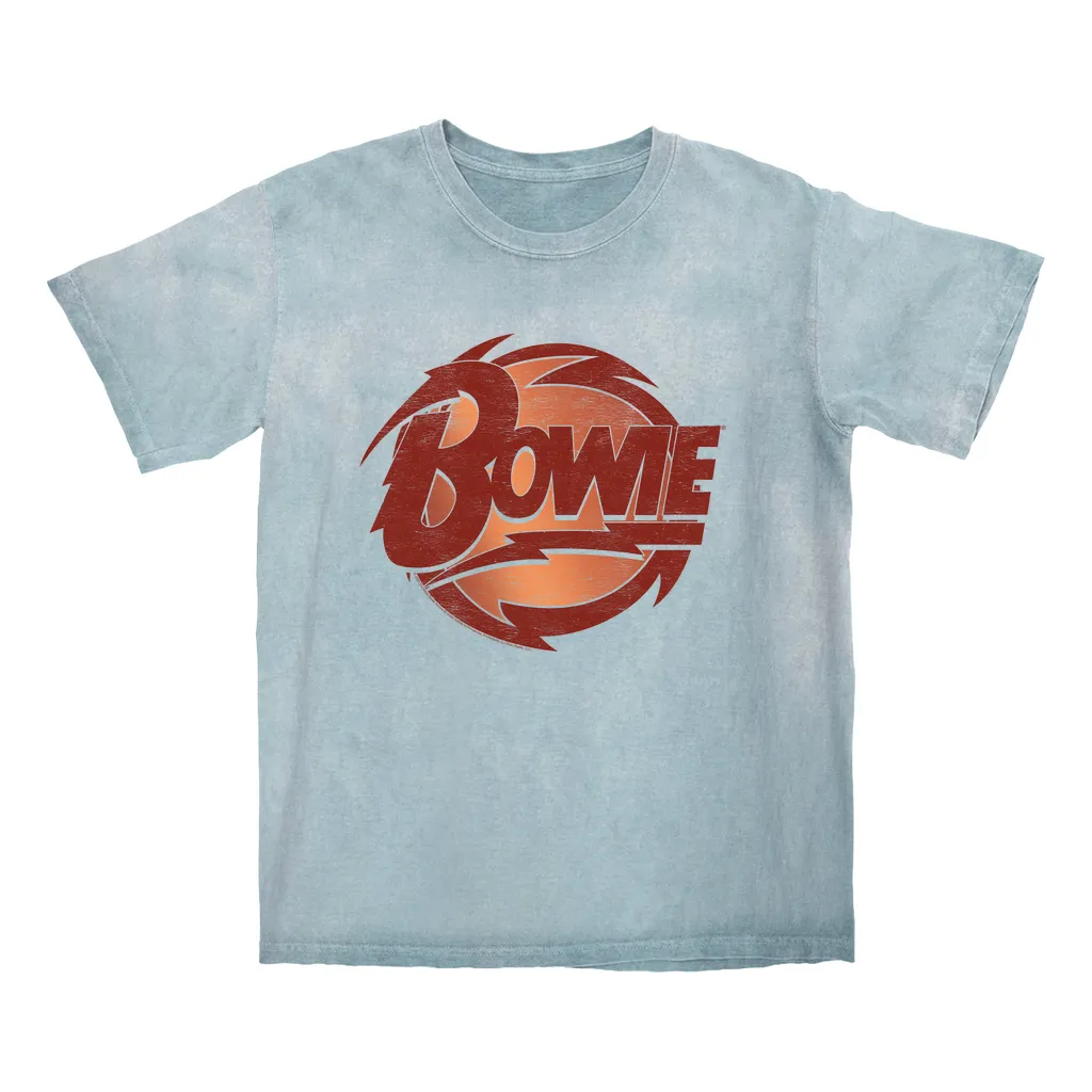 T-shirt | Bolted Bowie Circular Logo Distressed (Equineop Exclusive) Color Blast Shirt