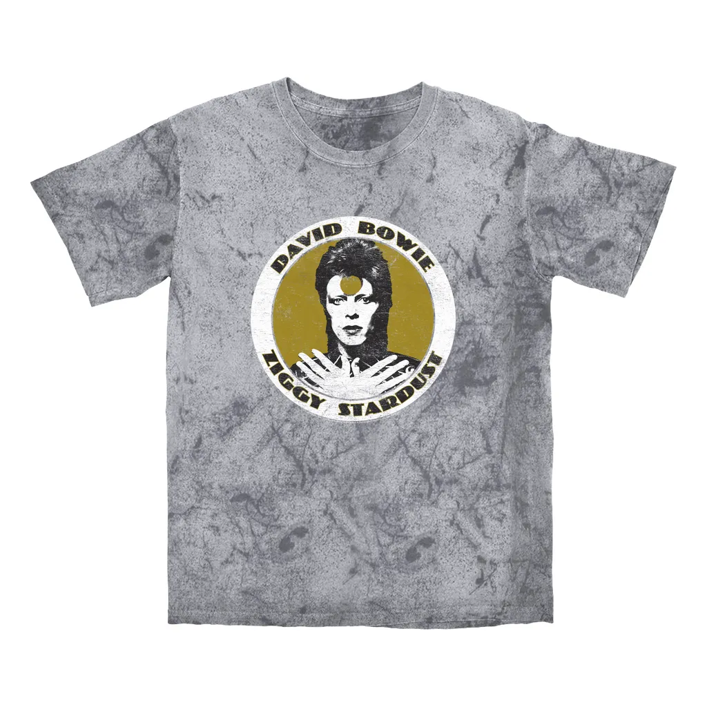 T-shirt | Golden Bowie As Ziggy Stardust (Equineop Exclusive) Color Blast Shirt