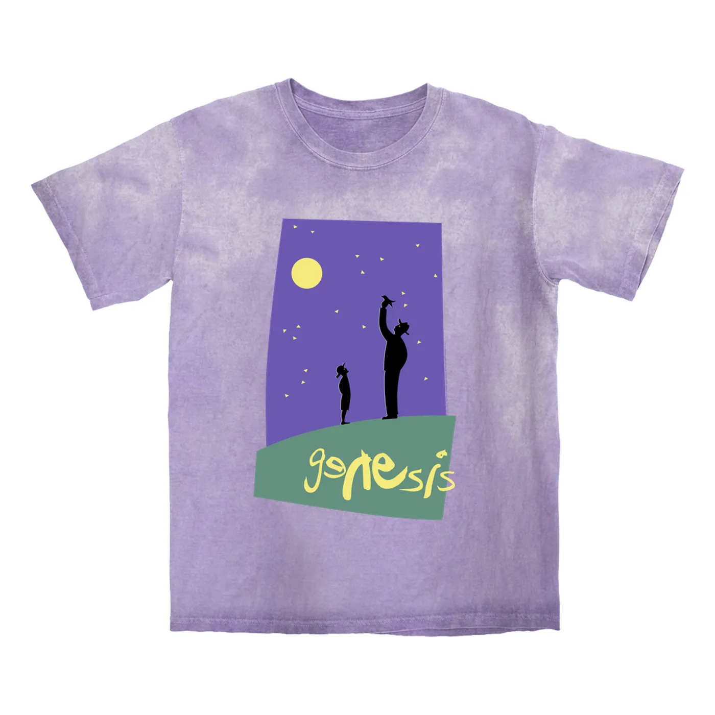 Genesis T-shirt | 1992 We Can't Dance Tour Live Genesis Color Blast Shirt