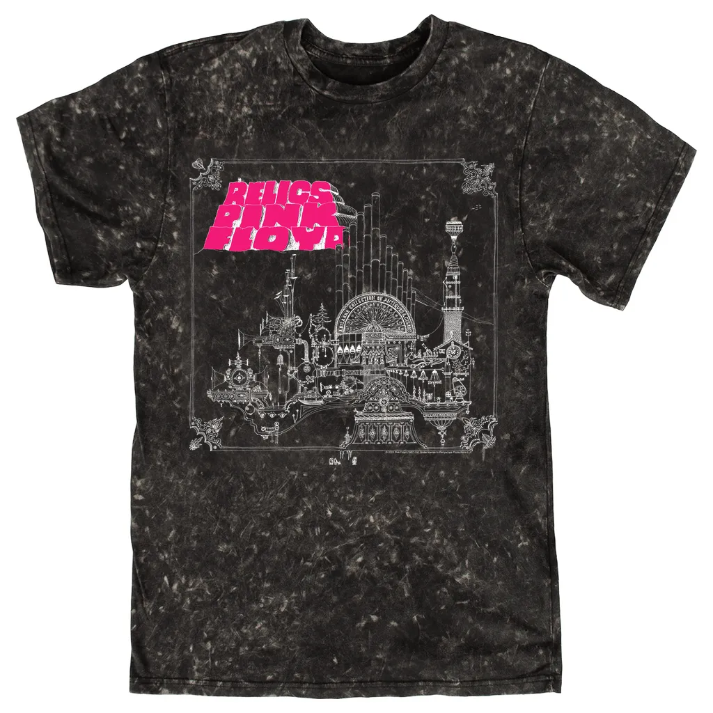 T-shirt | Hot Pink Relic Design (Equineop Exclusive) Mineral Wash Shirt