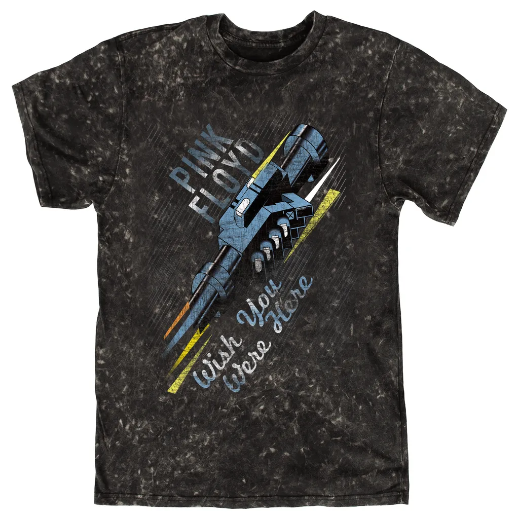 T-shirt | Wish You Were Here Handshake Art Mineral Wash Shirt