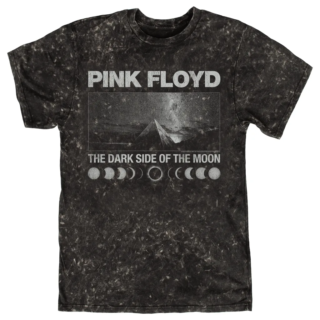 T-shirt | The Dark Side Of The Moon Vintage Poster Mineral Wash Shirt