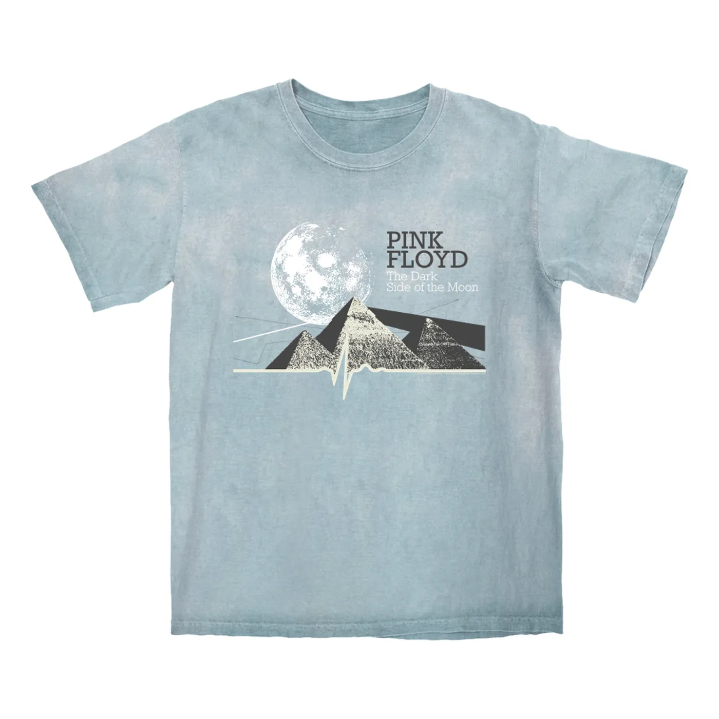 Pink Floyd T-shirt | Moon Over Pyramids Design Pink Floyd Color Blast Shirt