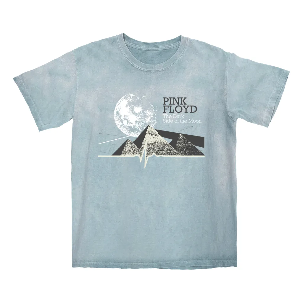 T-shirt | Moon Over Pyramids Design Color Blast Shirt