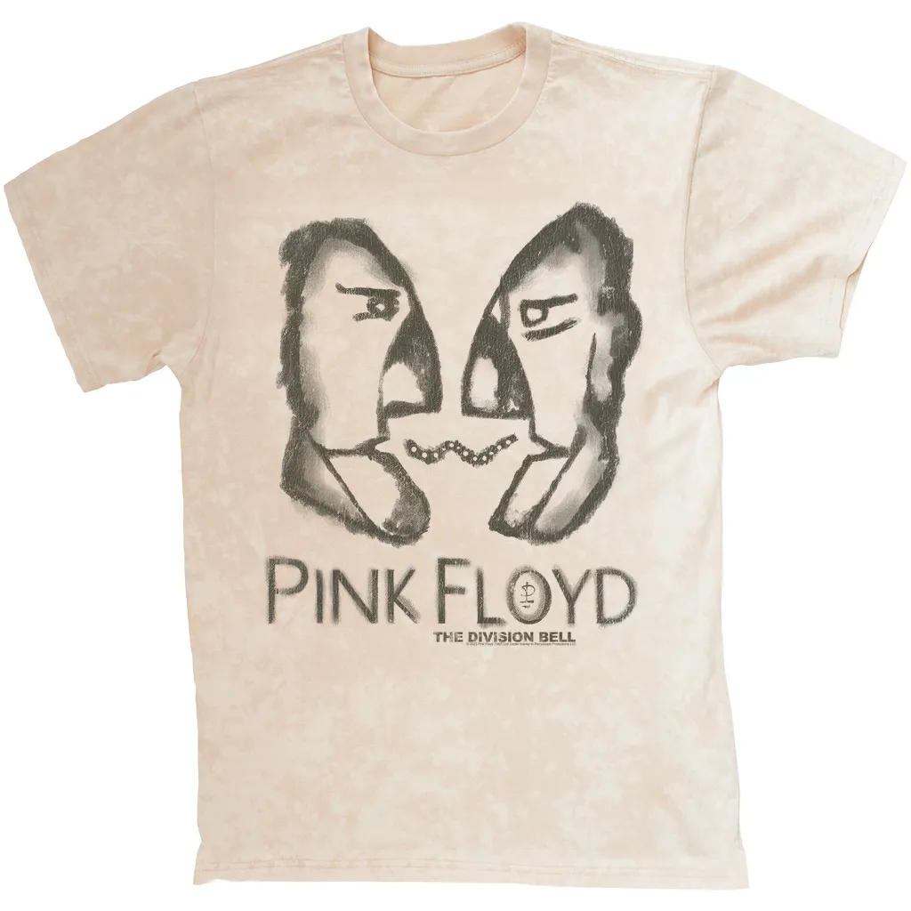 T-shirt | Bioworld Division Bell Pencil Sketch Mineral Wash Shirt