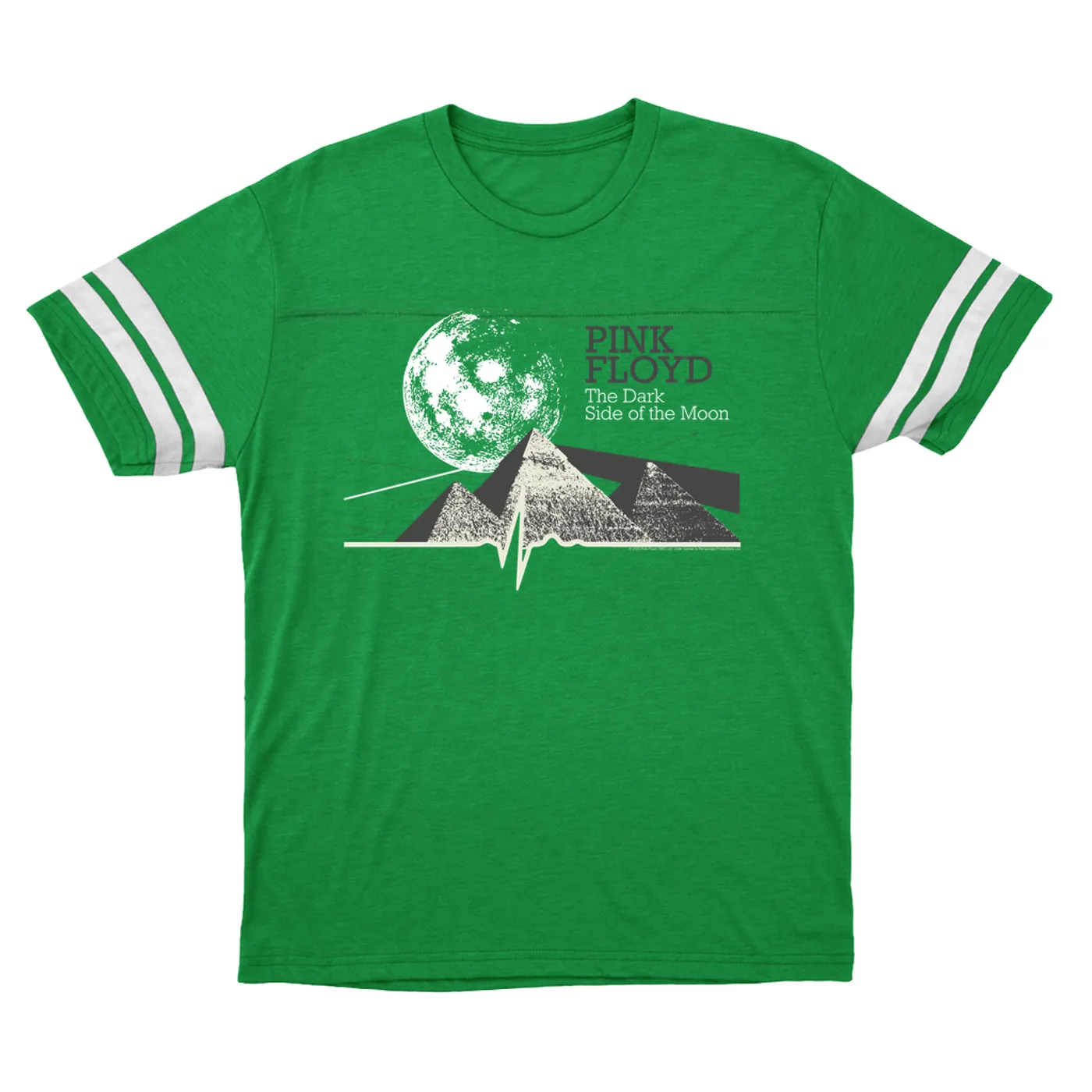 Pink Floyd T-Shirt | Moon Over Pyramids Design Pink Floyd Football Shirt
