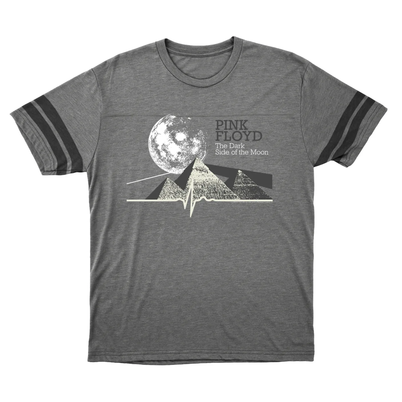 Pink Floyd T-Shirt | Moon Over Pyramids Design Pink Floyd Football Shirt