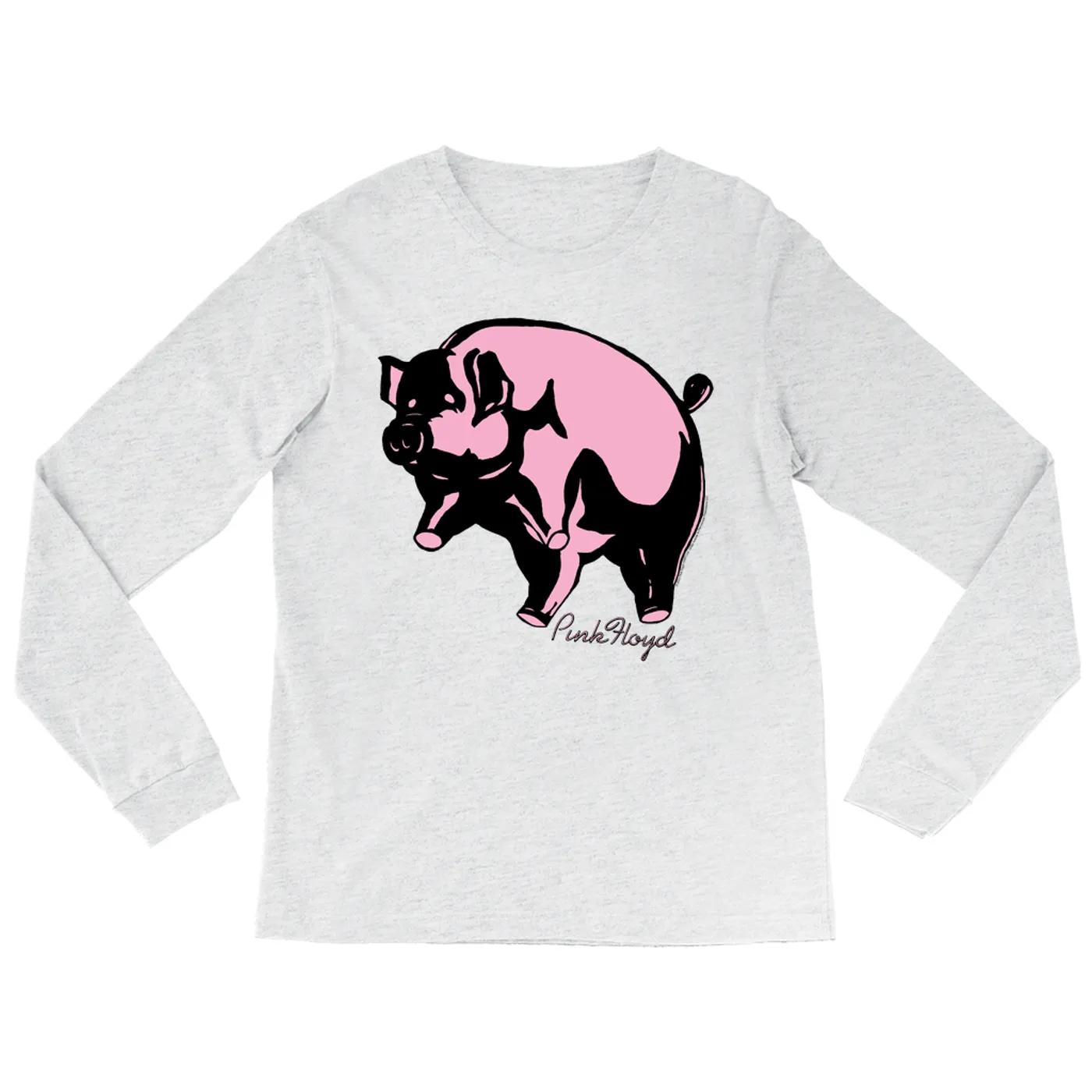 Pink Floyd Long Sleeve Shirt | Classic Flying Pig Album Art Pink Floyd Shirt