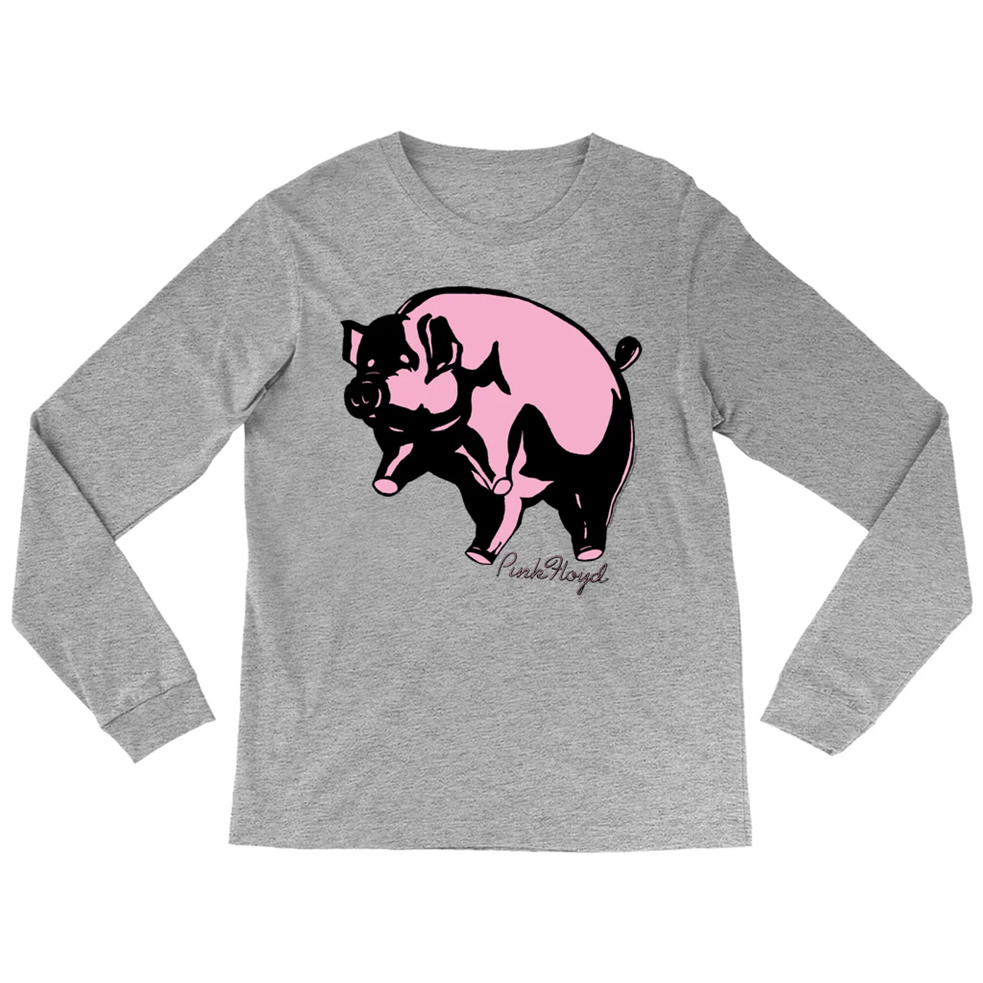 Pink Floyd Long Sleeve Shirt | Classic Flying Pig Album Art Pink Floyd Shirt