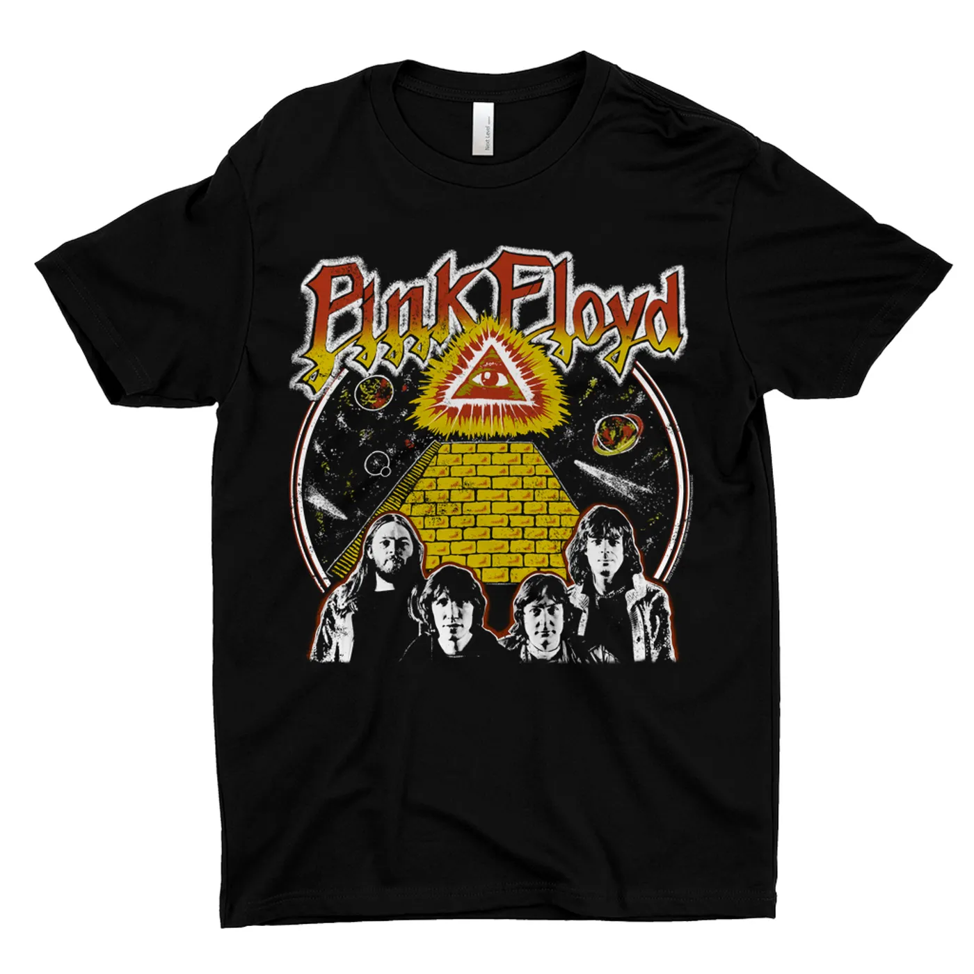 Pink Floyd T-Shirt | All Seeing Eye Art Pink Floyd Shirt