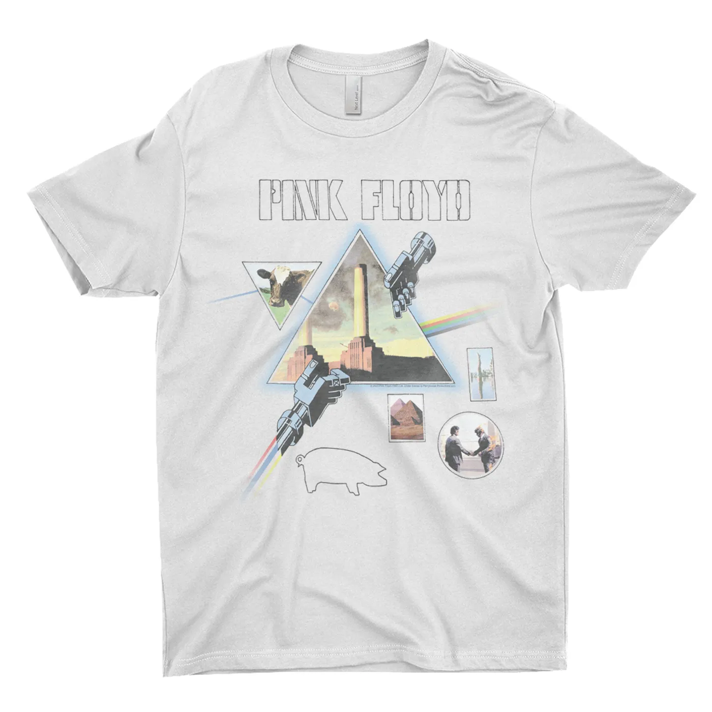 Pink Floyd T-Shirt | Album Art Collage Design Pink Floyd Shirt
