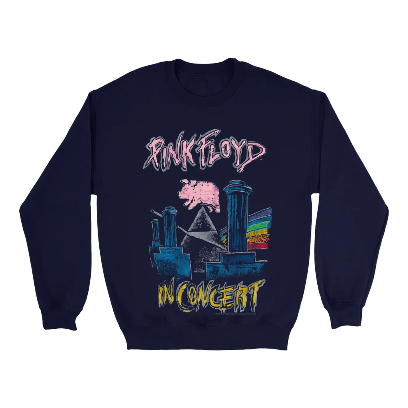 Pink Floyd Sweatshirt | In Concert Animals Pink Floyd Sweatshirt