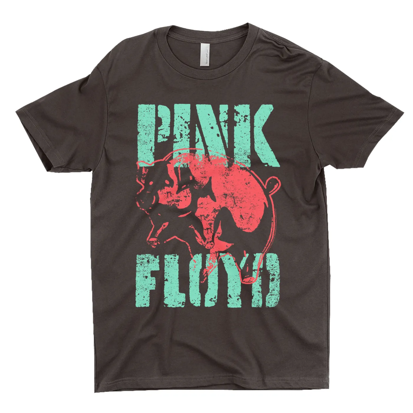 Pink Floyd T-Shirt | Red Flying Pig Distressed Pink Floyd Shirt
