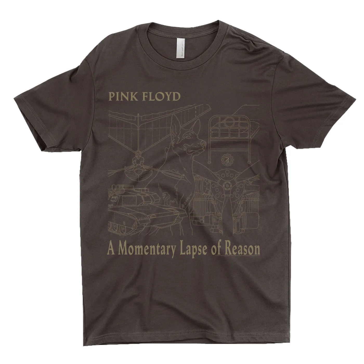 Pink Floyd T-Shirt | A Momentary Lapse of Reason Schematic Pink Floyd Shirt
