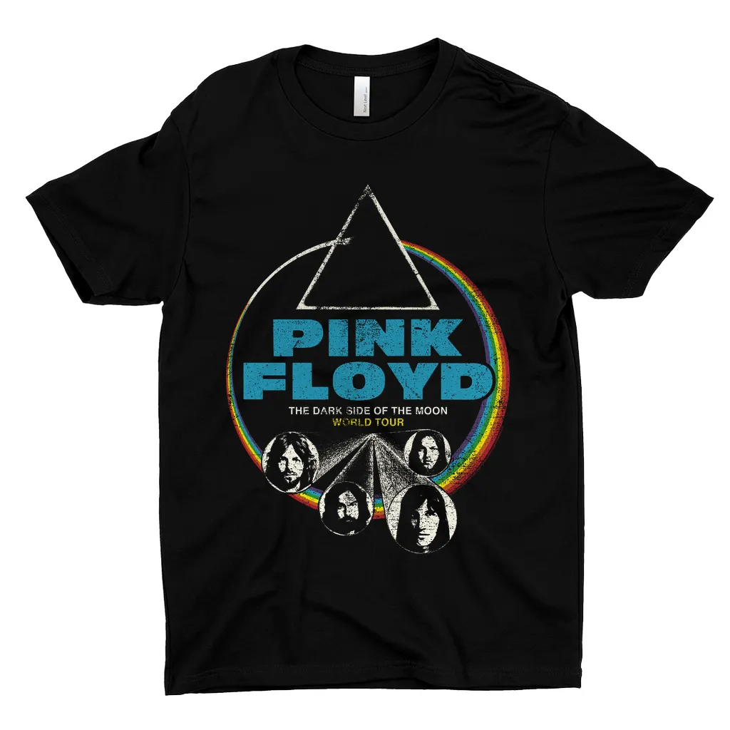 T-Shirt | World Tour The Dark Side Of The Moon Design Distressed Shirt