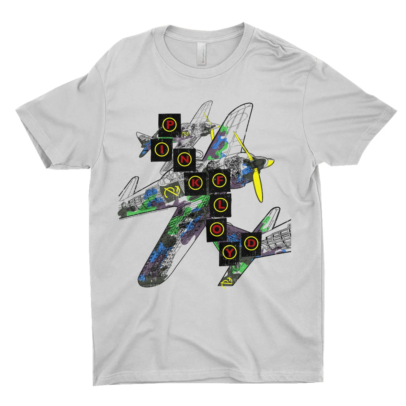 Pink Floyd T-Shirt | World Tour Large Planes Design Pink Floyd Shirt