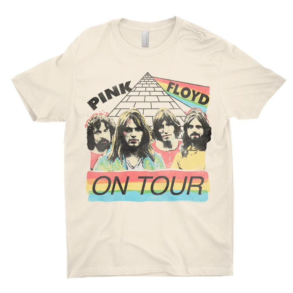T-Shirt | 1980 Live In Concert Colorful Design Distressed Shirt