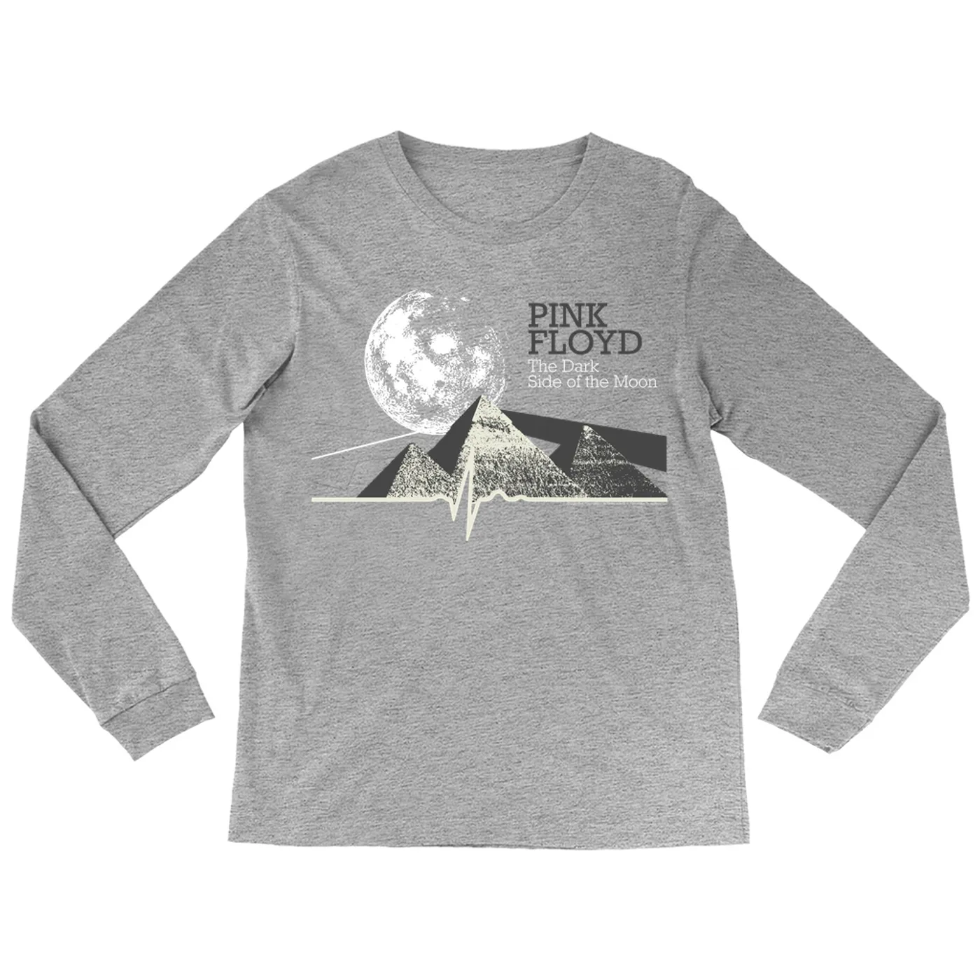 Pink Floyd Long Sleeve Shirt | Moon Over Pyramids Design Pink Floyd Shirt