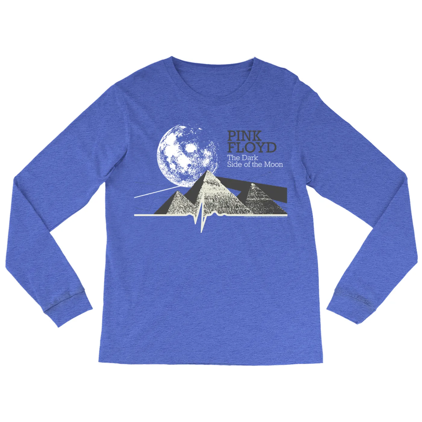 Pink Floyd Long Sleeve Shirt | Moon Over Pyramids Design Pink Floyd Shirt