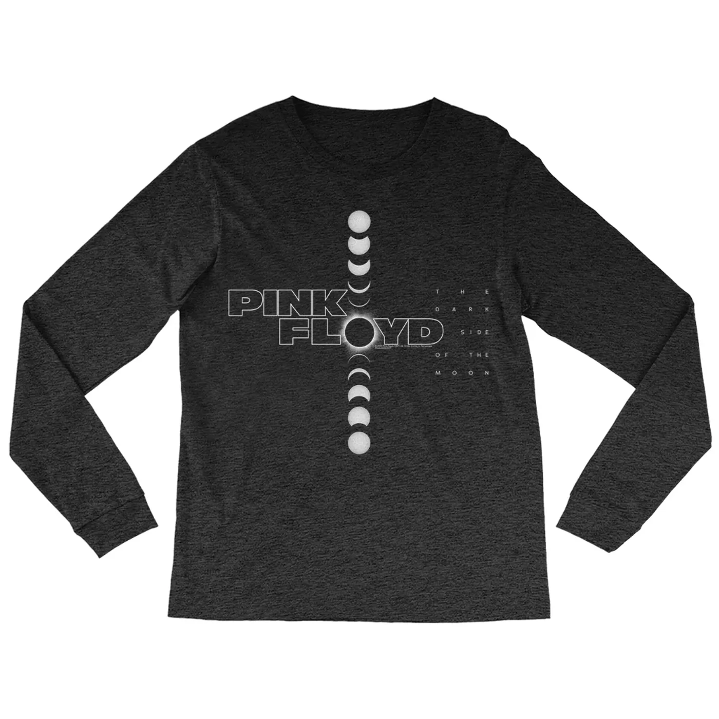 Pink Floyd Long Sleeve Shirt | Eclipse Vertical Logo Pink Floyd Shirt