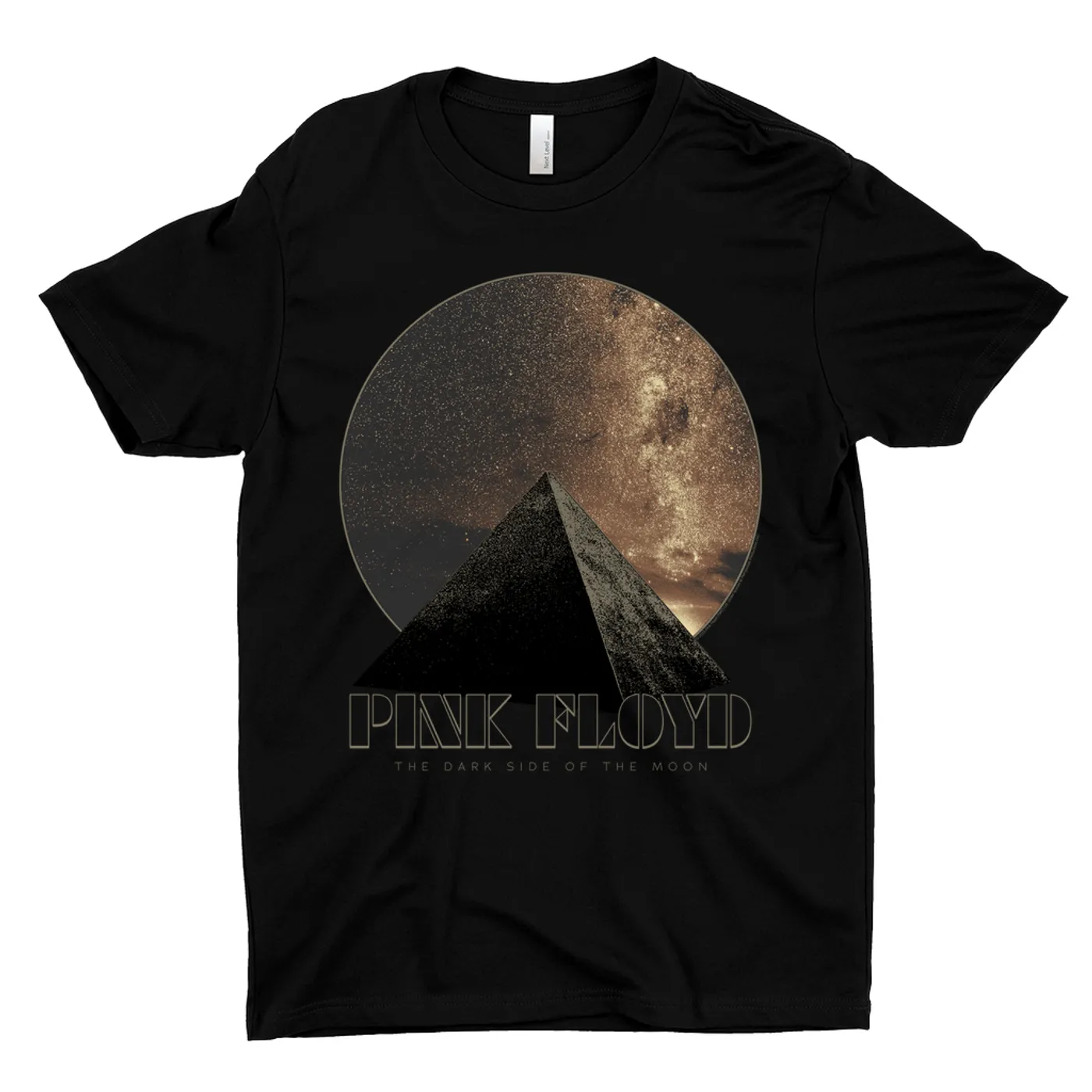 Pink Floyd T-Shirt | Moonlight Pyramid Circle Design Pink Floyd Shirt