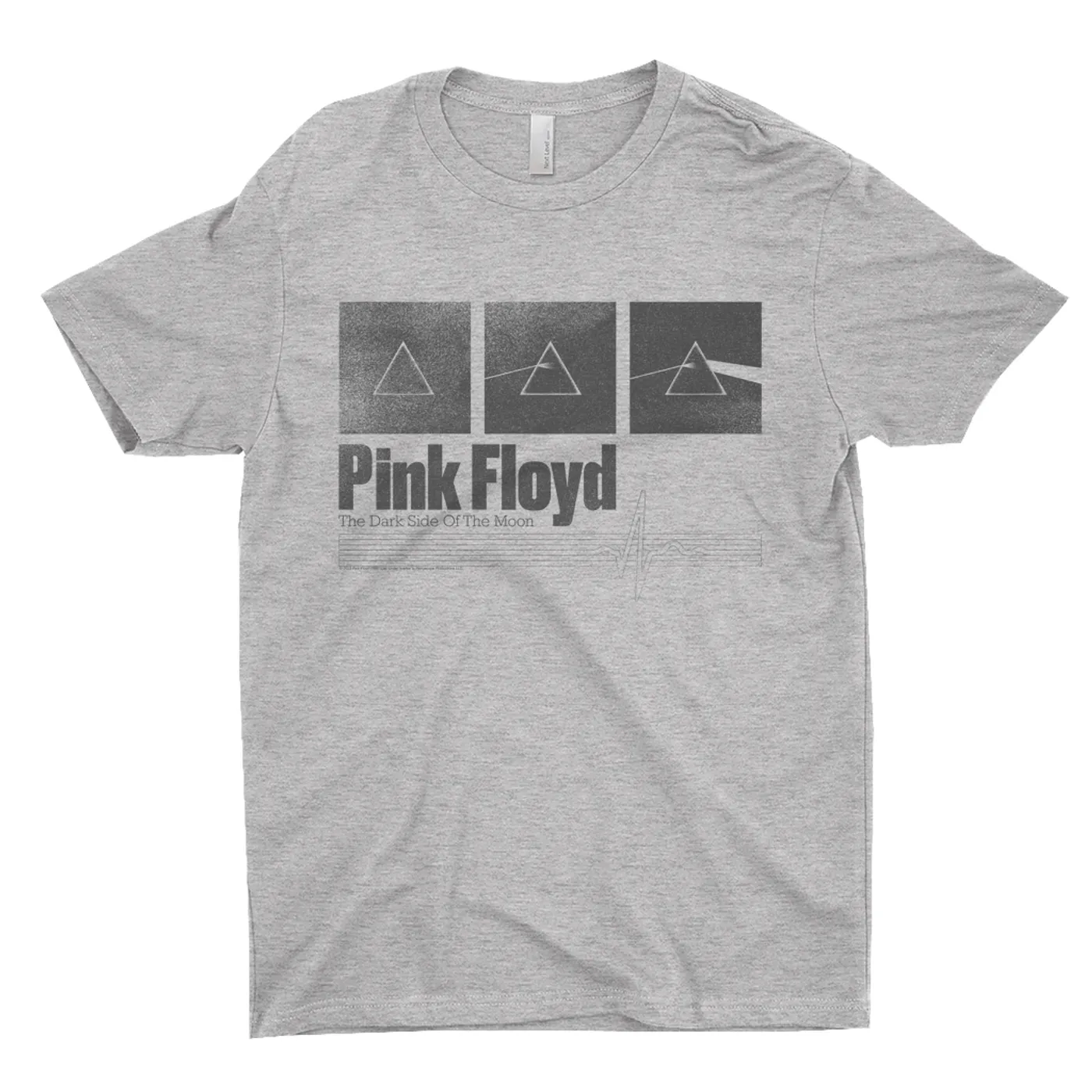 Pink Floyd T-Shirt | Black White Prism Blueprint Pink Floyd Shirt